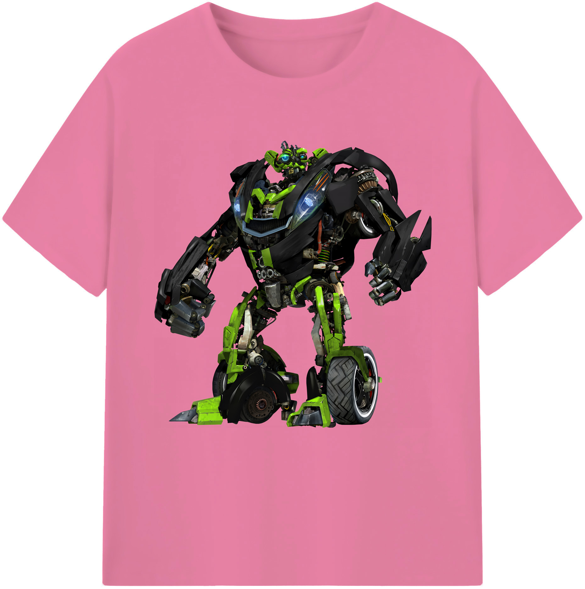 （画像用） Transformers トランスフォーマー 綿100％半袖Tシャツ（フロントプリント）